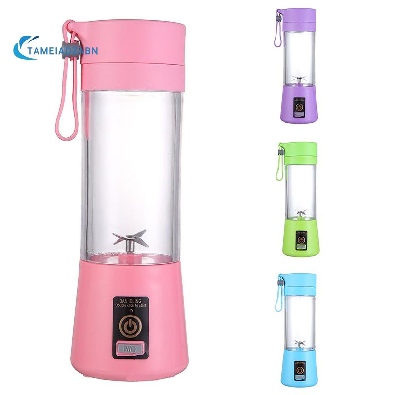 Electric Portable Juicer Blender Cup Fruit Mixer With Six S In 3d