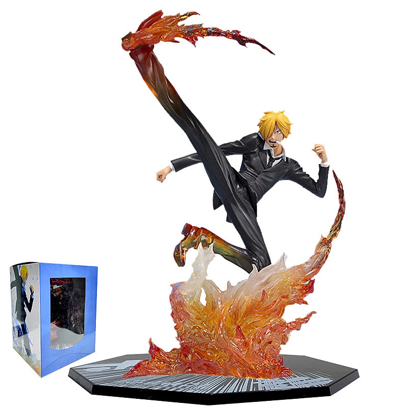 16cm Anime One Piece Figure Vinsmoke Sanji Figurine Diable Jambe Sanji ...