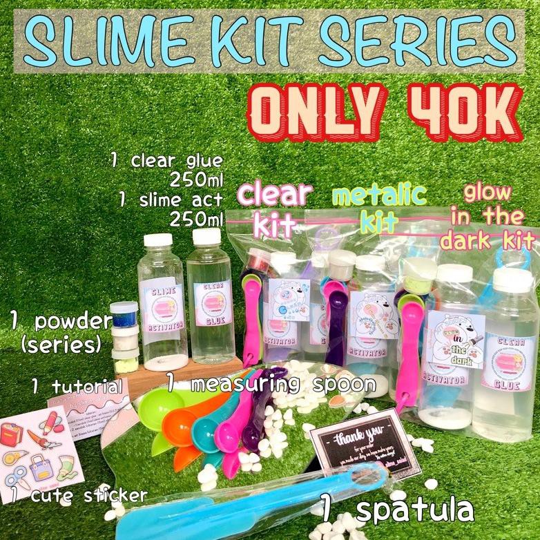 Slime kit series | Complete slime Package | Complete slime Material ...