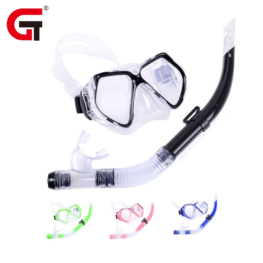 Anti-Fog Tempered Glass Diving Goggles Scuba Diving Snorkel Swimming ...