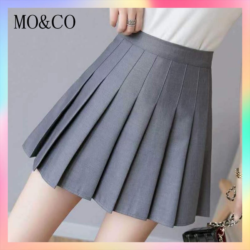 Xs L Size Korean High Waist White Short Skirt Fashion Sexy A Line Pleated Mini Tennis Skirts 6805