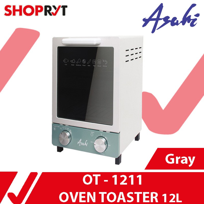 Asahi OT1211 Oven Toaster 12L GRAY Shopee Philippines