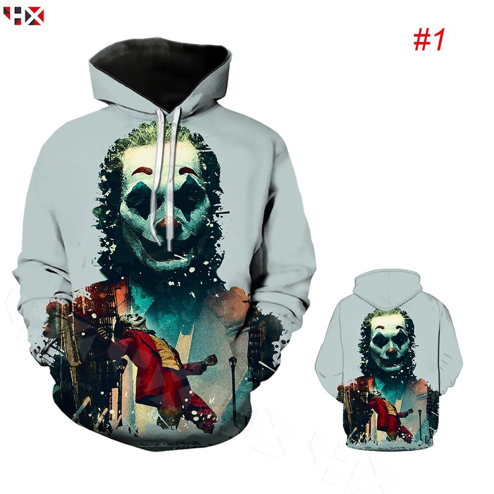 Joker 3d hoodie online