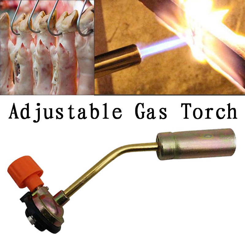 NewCamping BBQ Gas Jet Flame Burner Gun Fire Lighter gas Torch for outdoor Picnic Heating