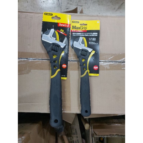 Stanley Maxgrip Heavy Duty Adjustable Wrench Rust Resistant Shopee