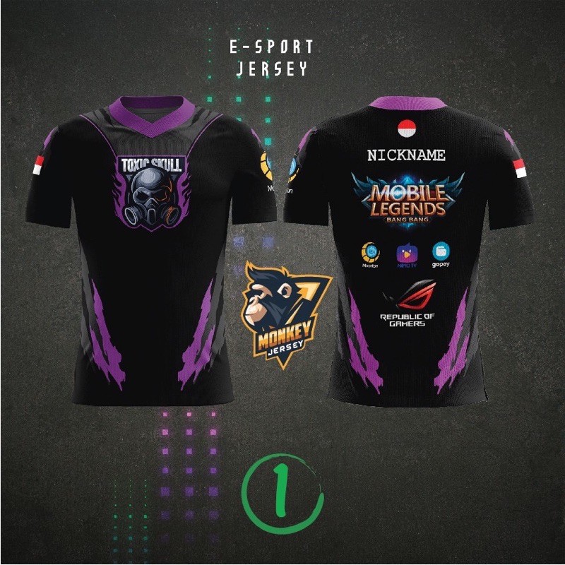 Gaming Pubg Jersey Design Desain Baju Esport Pubg Desain Jersey