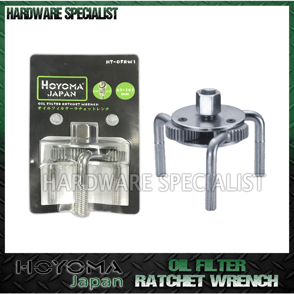 Hoyoma Oil Filter Ratchet Wrench 63101mm HTOFRW1 Original Authentic