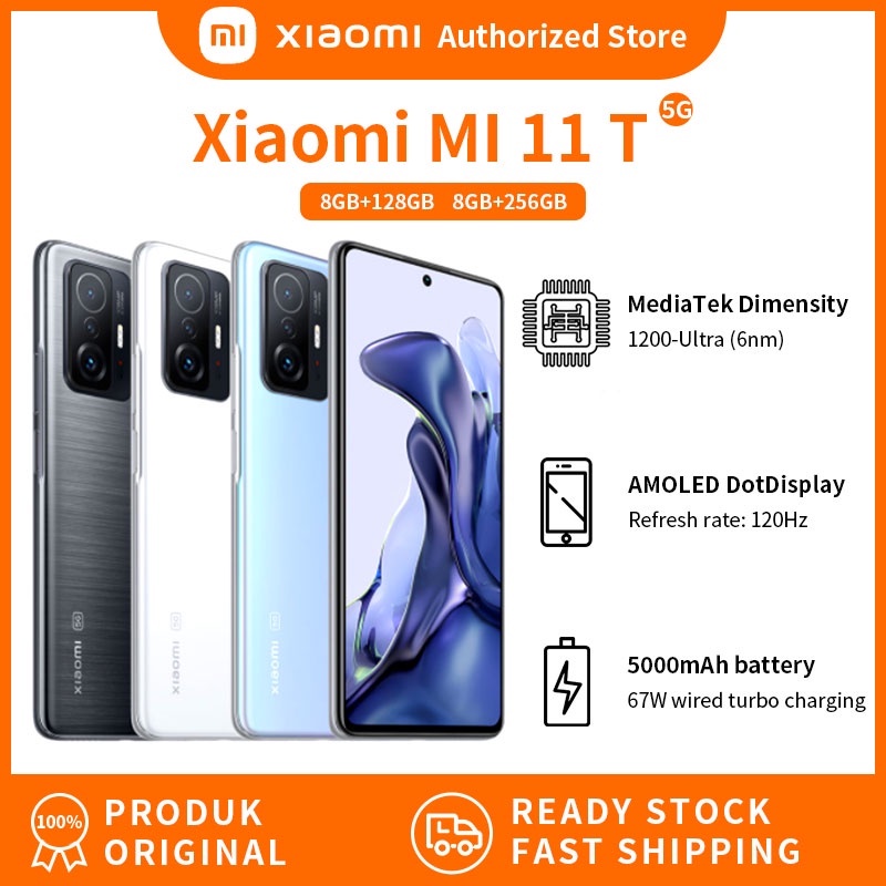 Global version Xiaomi 11T smartphone (8GB+128GB)/(8GB+256GB) 108mp ...