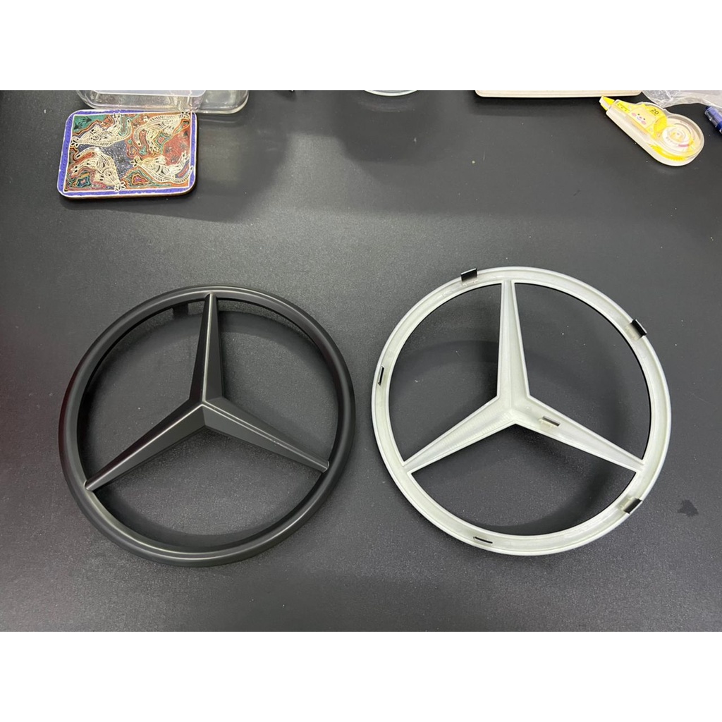 XINFAN MERCEDES BENZ FRONT BONET HOOD REAR LOGO EMBLEM | Shopee Philippines