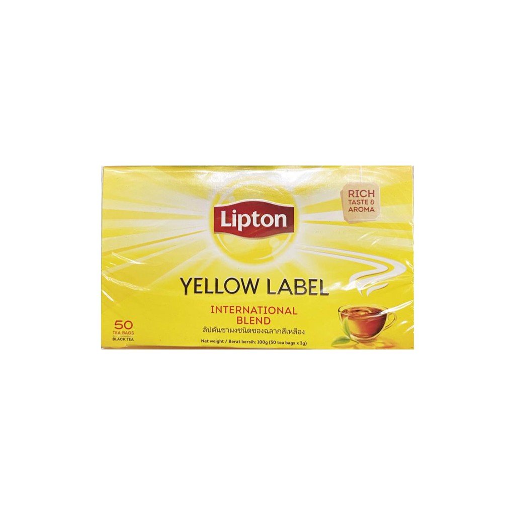 Lipton Yellow Label International Blend Black Tea Keto / Low Carb