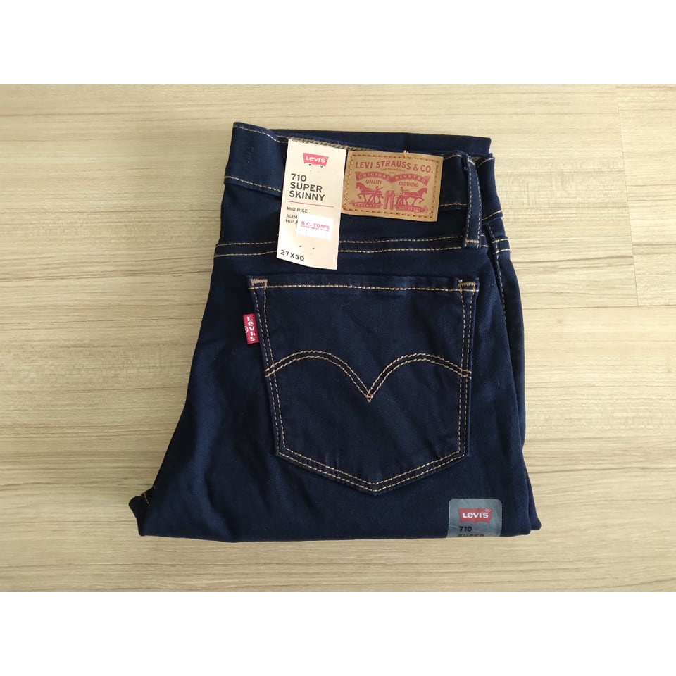 Authentic Levi's 710 Super Skinny Jeans for Ladies | Shopee Philippines