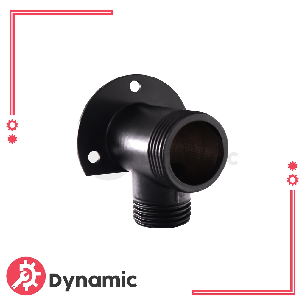 Nisho Brass Shower Faucet Black Extension External Inlet Wall Mount for ...