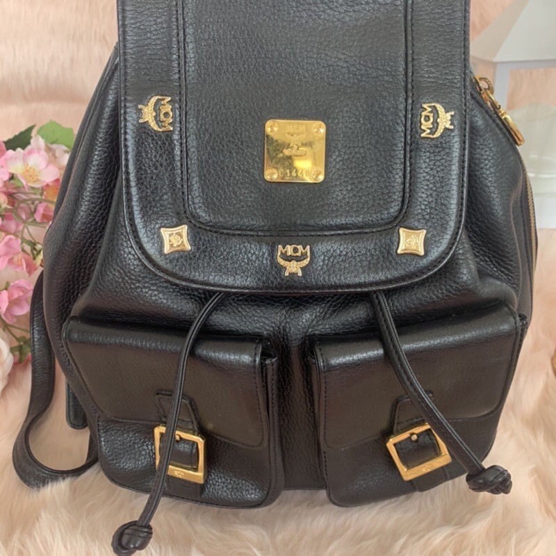 Original best sale mcm backpack