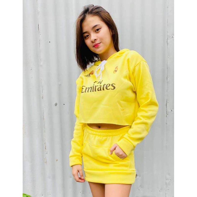 Fly emirates deals hoodie yellow