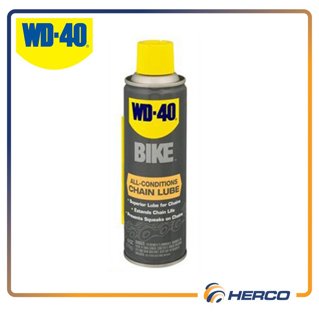 Wd40 all store conditions bike lube