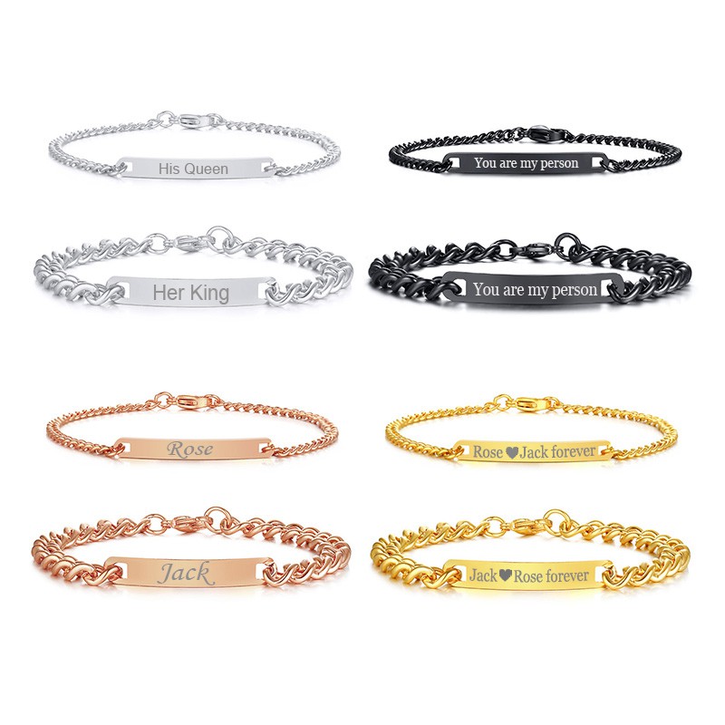 Bracelet Symbolique Yin Yang Aimants VNOX Bracelet Couple Infinity Symbole Coeur Acier Inoxydable Tissé à La Main Couple Bracelet Yin Yang Pour Elle Et Son Partenaire Valentine Cadeau (FBM-1 Cadeau Saint Valentin - 5