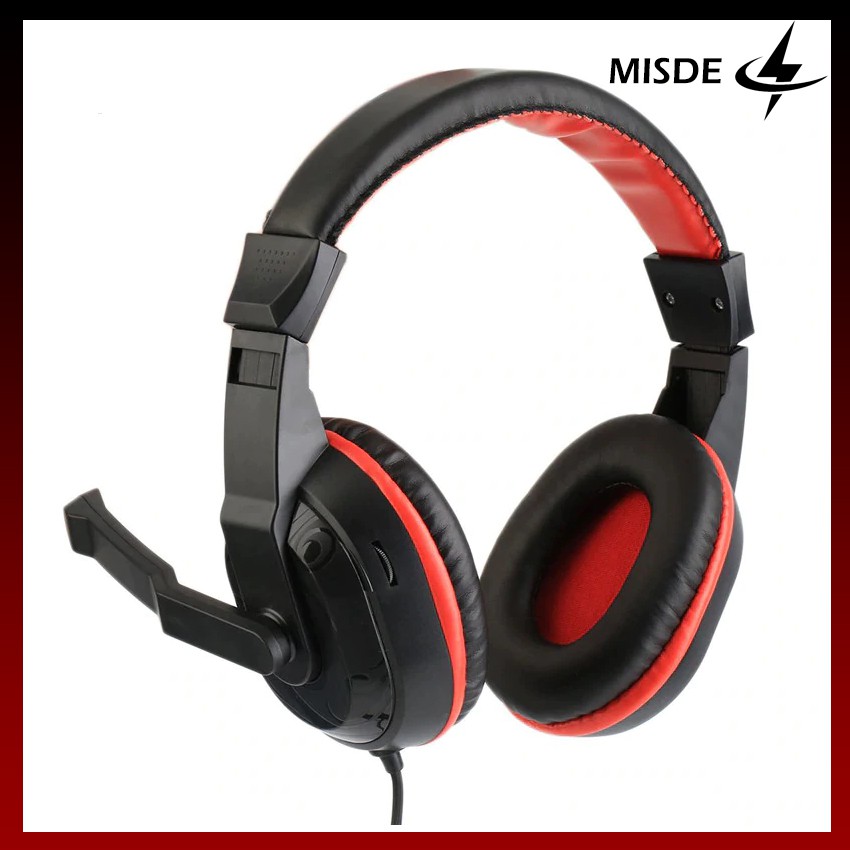 MISDE A3 Gaming Wired Bass Surround Stereo MISDE Headphone With ...
