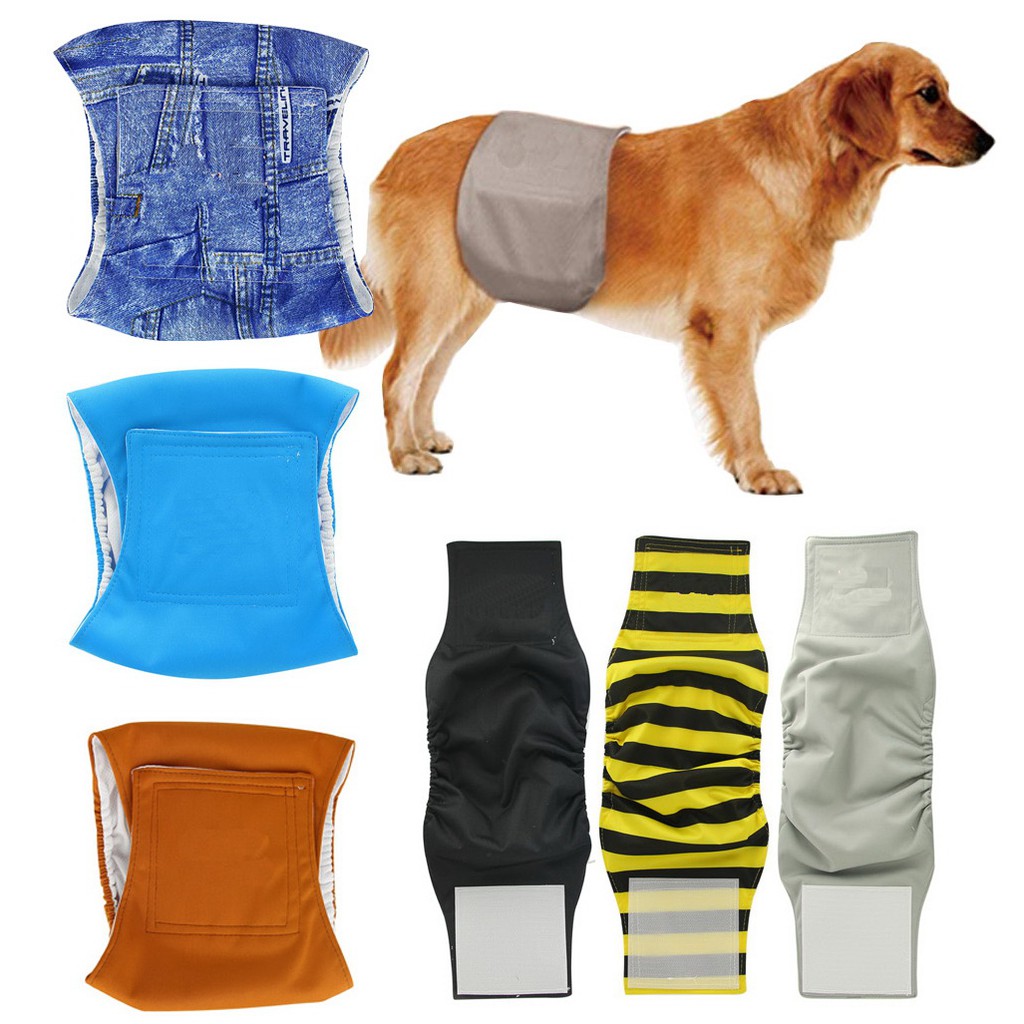 Washable Reusable Male Dog Diaper Pants Clothes Pet Wraps Underwear Shopee Philippines