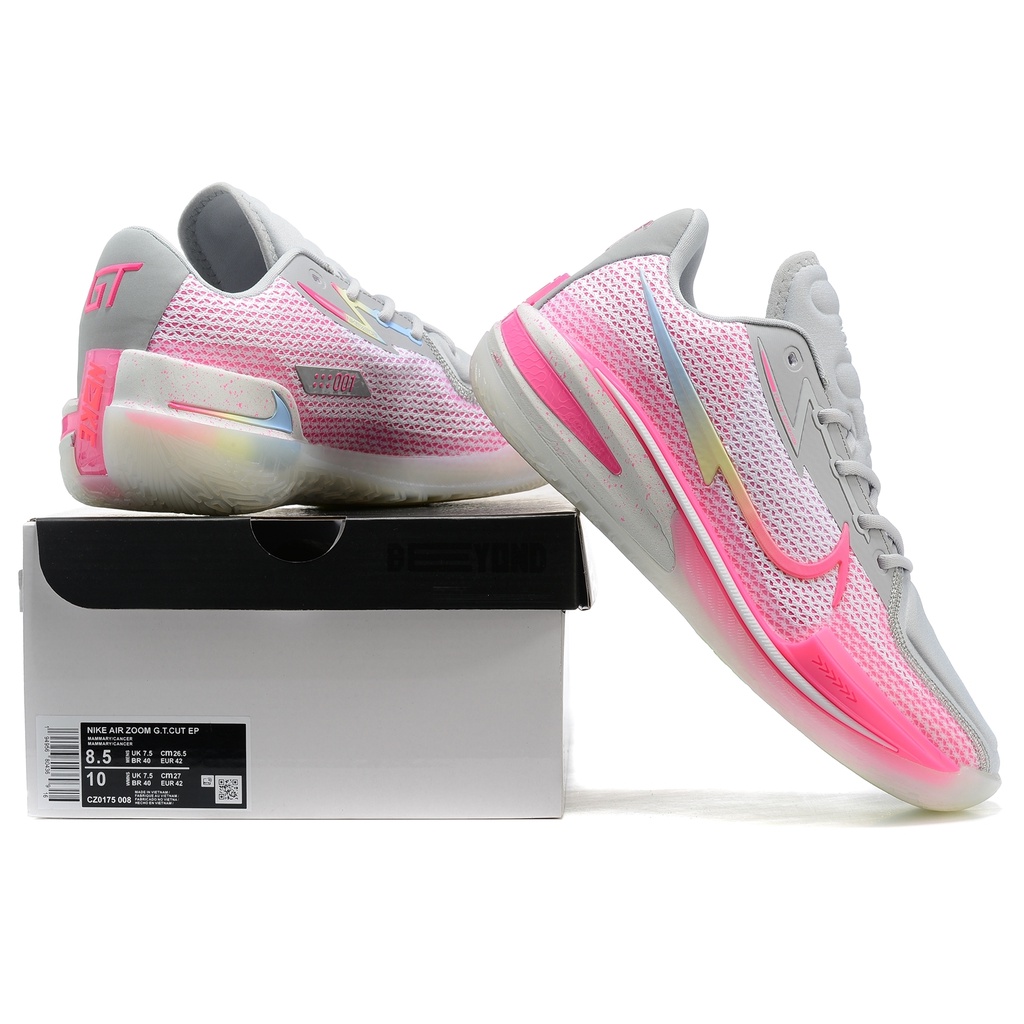 Nike zoom pink outlet basketball