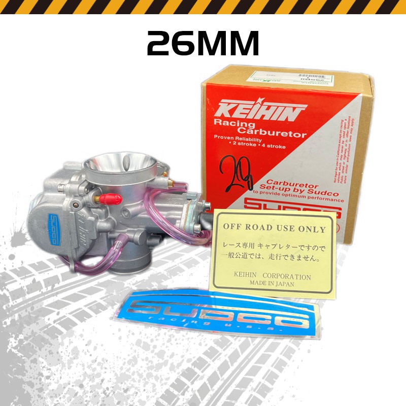 Keihin Sudco Racing Carburator Flat Carb PWK 24mm / 26mm / 28mm / 30mm ...