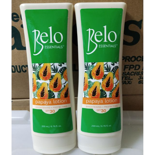 Belo Papaya Lotion (200ml) Shopee Philippines