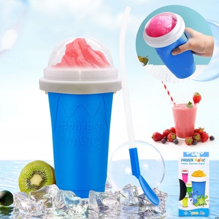 500ML Slushy Cup Maker Bottle Smoothies Slush Ice Cream Shake