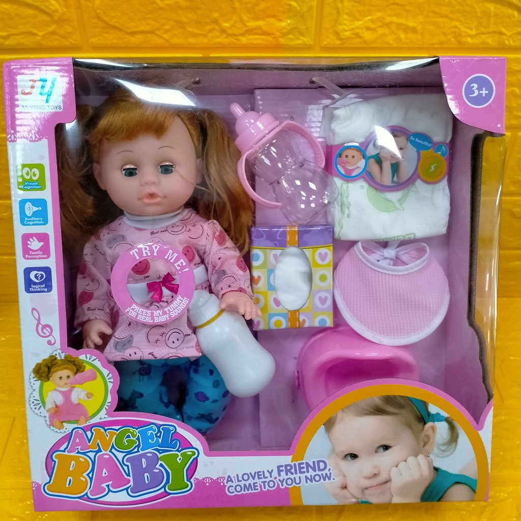 T.S High Quality Baby Angel Doll With Complete Set and with Music for Girl Kids Shopee Philippines