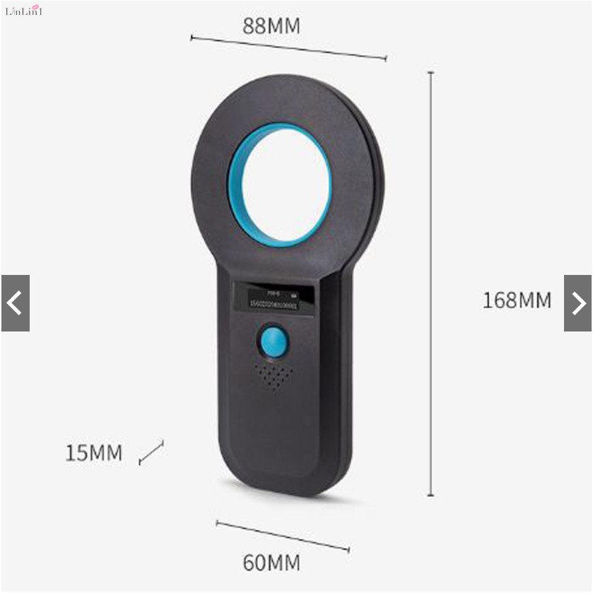 Scanner rfid chip Reader microchip Animal Dog Cat arowana Fish dl ...