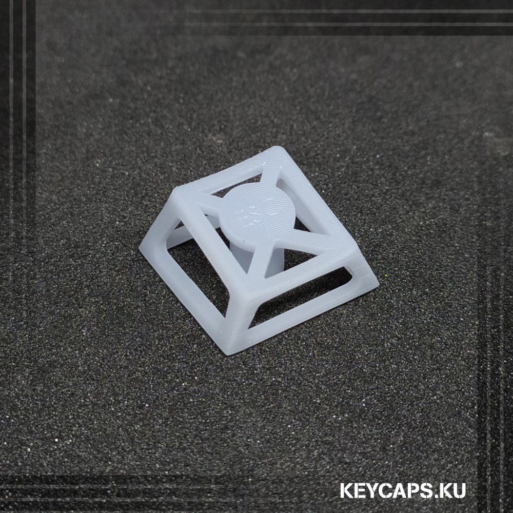 Artisan KEYCAPS/KEYCAP MECHANICAL KEYBOARD Character ESC BONES Gray