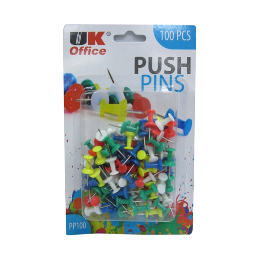 UK Office Push Pins Assorted 100s | Shopee Philippines