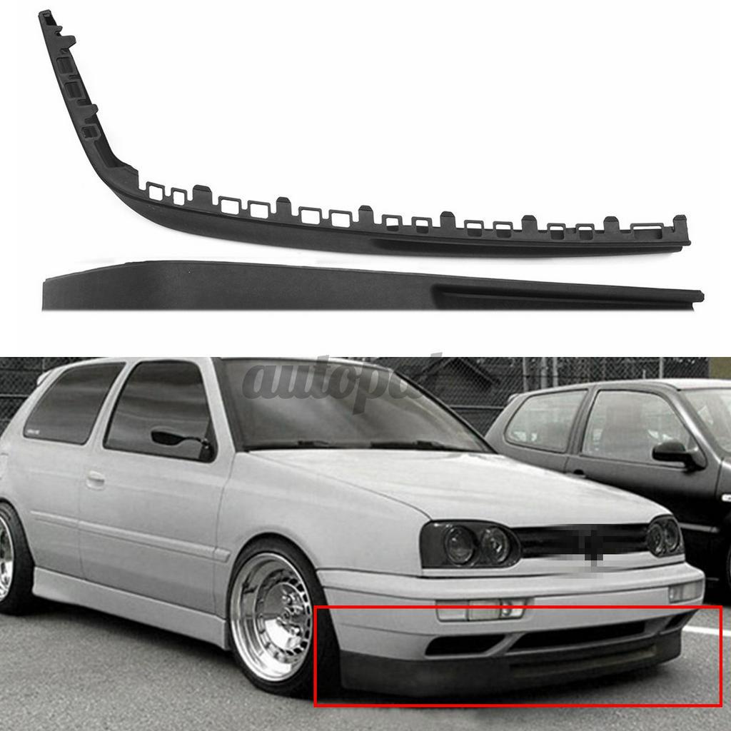 VW Golf MK3 3 VR6 Euro Front Deep Bumper Chin Spoiler Lip Sport Valance ...