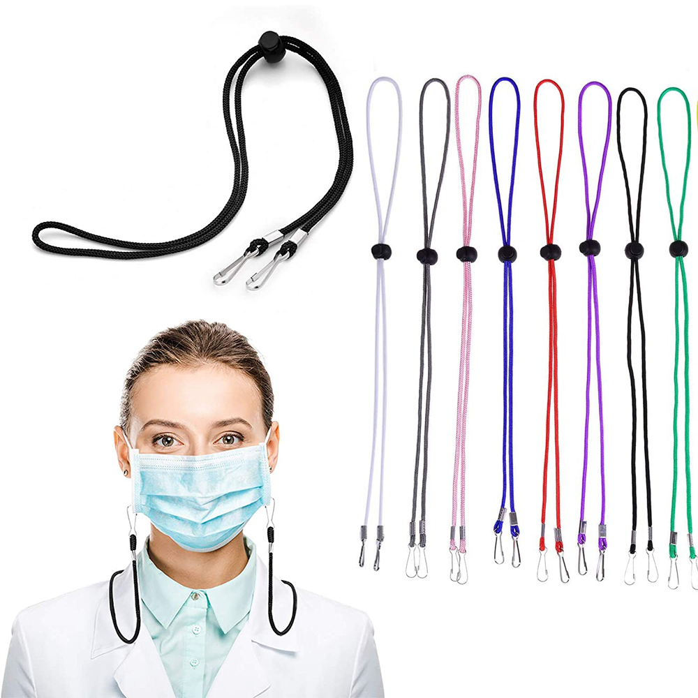 [ Local Stock ] 1 Pc Adjustable Hanging Rope Face Mask Lanyard / Unisex ...
