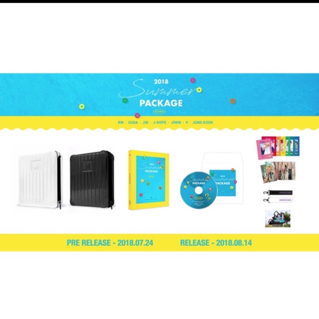 BTS SUMMER PACKAGE IN SAIPAN MINI POSTER AND TRAVEL TOPPER