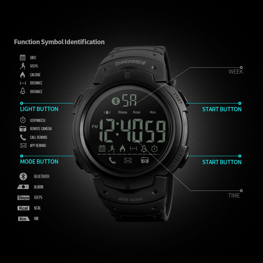 Smartwatch skmei 1301 sale