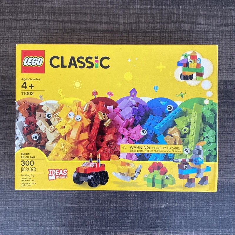 LEGO Classic Basic Brick Set 11002 Building Kit (300 Pieces)