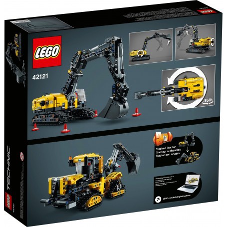 Lego Technic 42121 Heavy Duty Excavator Shopee Philippines