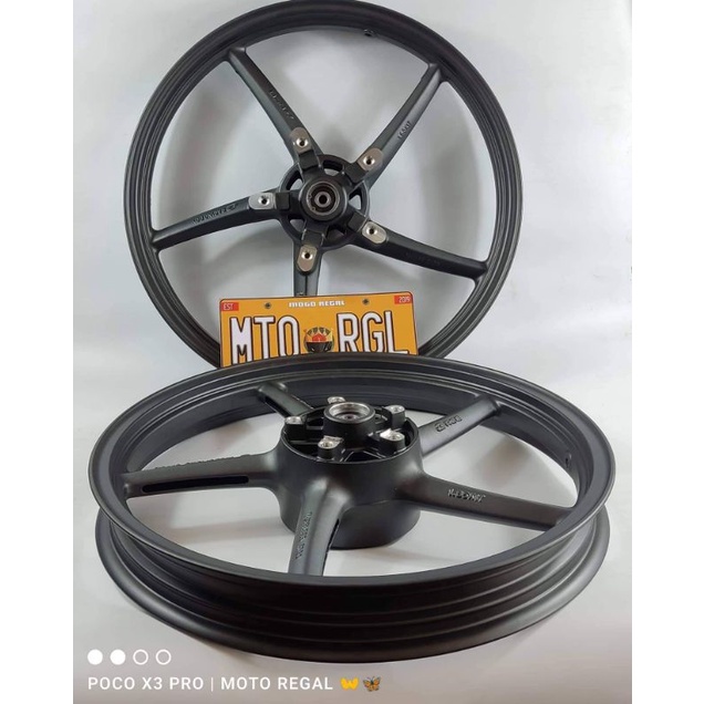 RCB 5 Spokes Mags for Sniper 150 (Semi Slim) | Shopee Philippines