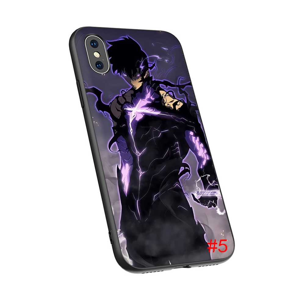7FVC Anime Solo Leveling Phone Case For iphone 5S 6S Plus X XS Max  XR SE 2016 2020