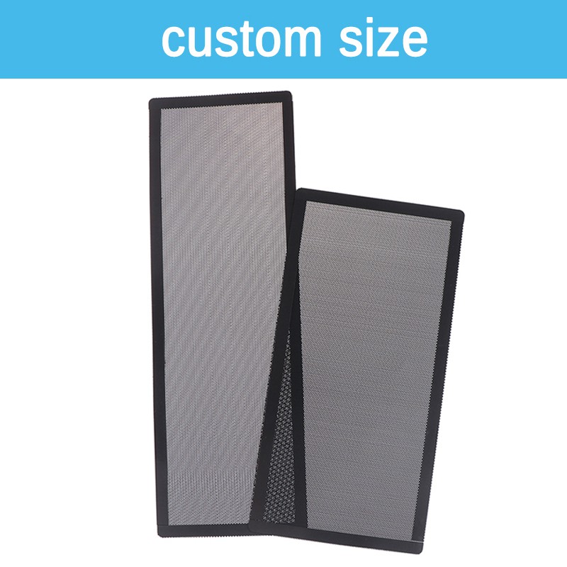 PC Case Cooling Fan Magnetic Dust Filter Mesh Net Cover Computer Guard ...