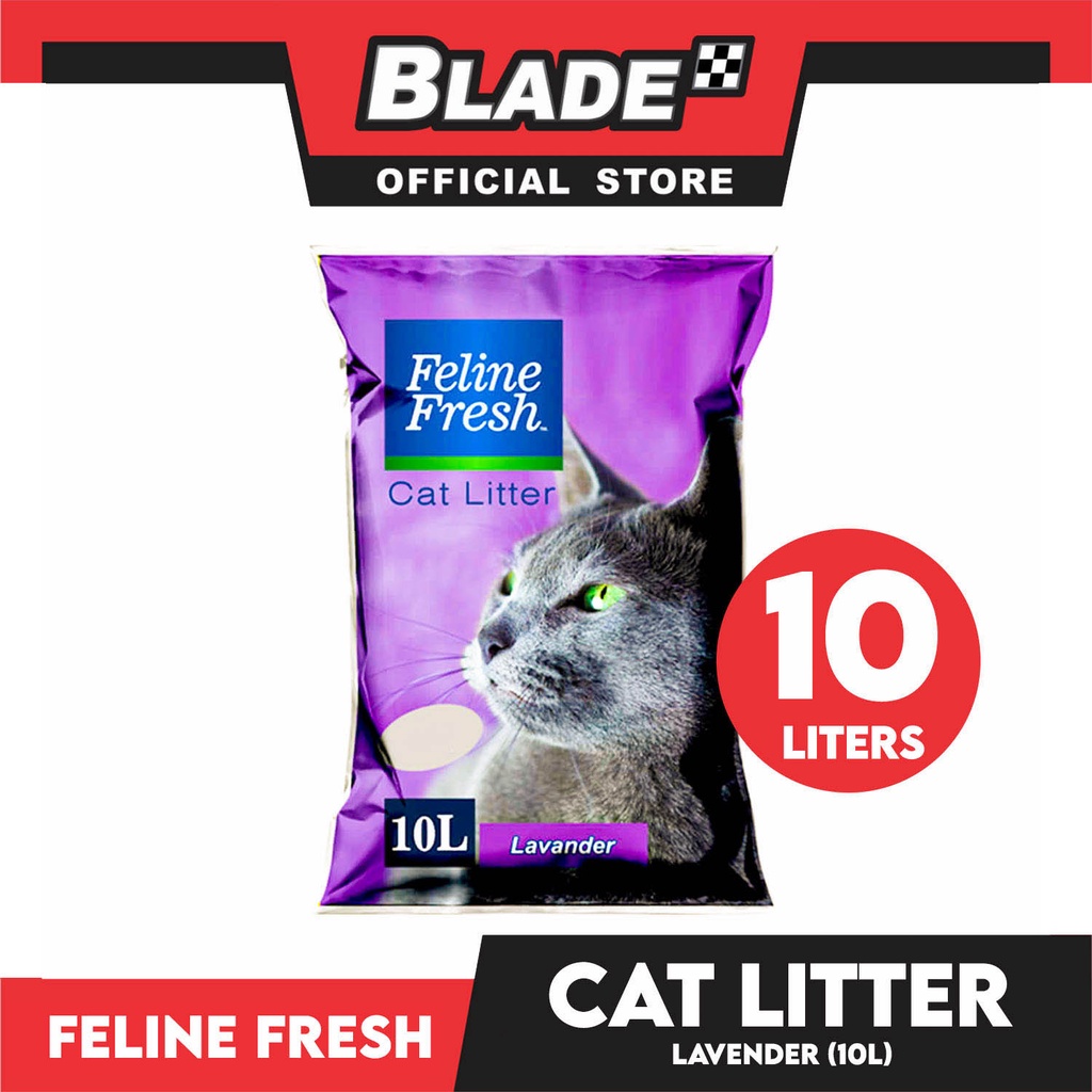 Feline Fresh Cat Litter Sand 10 Liters (Lavender Scent) Shopee Philippines