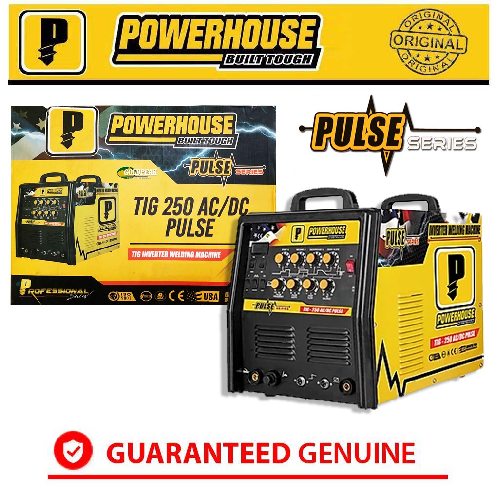 Powerhouse TIG250 PULSE 2in1 (TIG/MMA) AC/DC Inverter Welding Machine