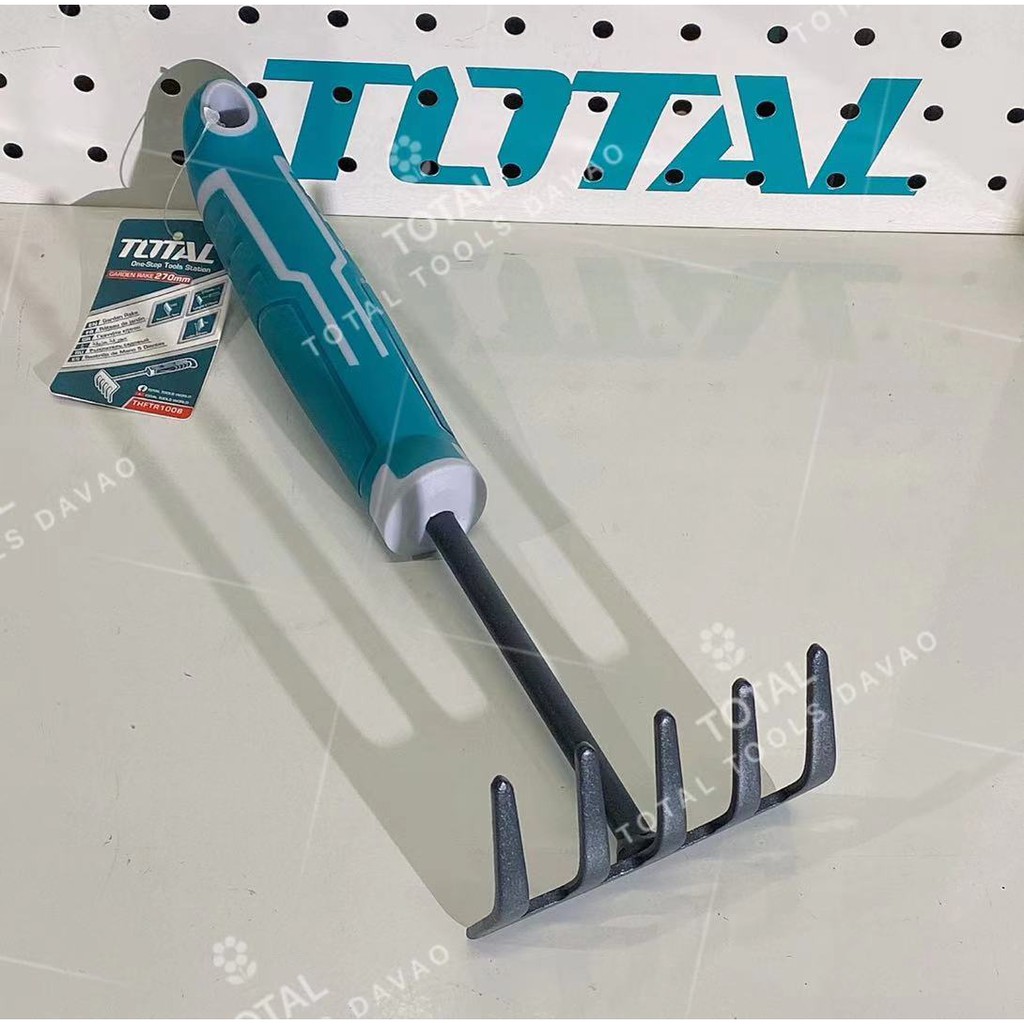 TOTAL Garden rake 270MM THFTR1008 | Shopee Philippines