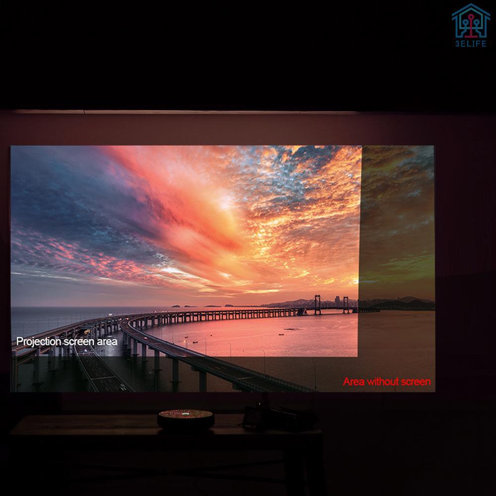 ELIF 70-inch Portable Projector Screen HD 16:9 Frameless Video ...