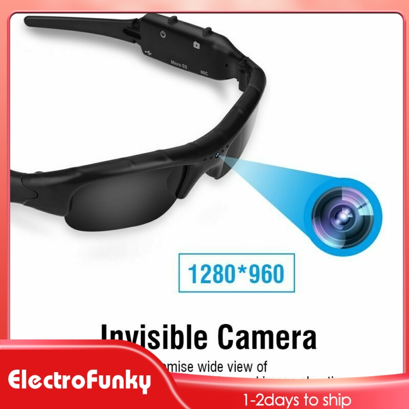 spy sunglasses camera audio video recorder