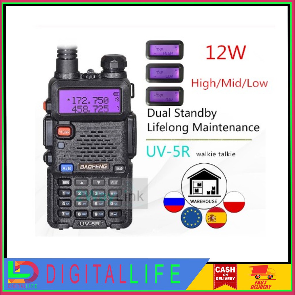 BAOFENG TALKING (UV5R) Shopee Philippines