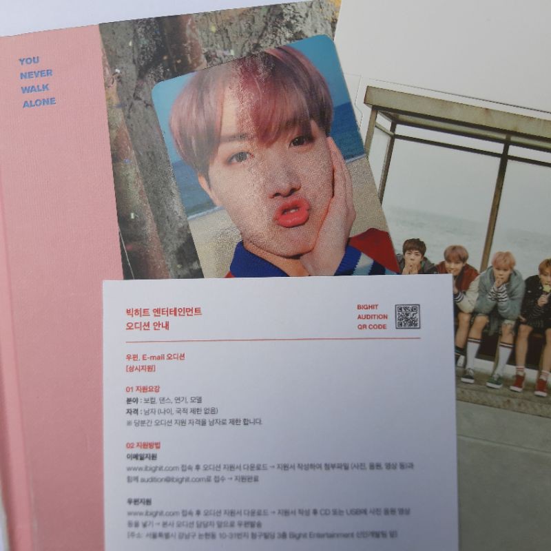 BTS You Never Walk Alone Right ver. [WINGS Repackage Album] Shopee