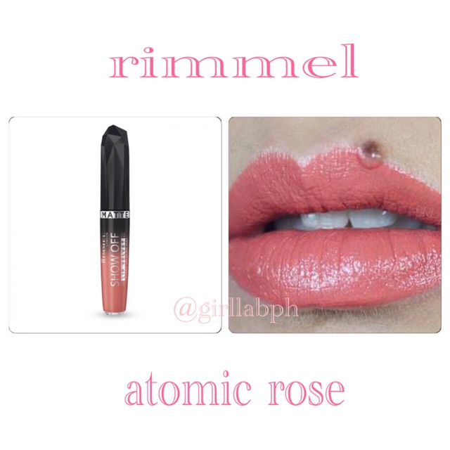 Rimmel atomic deals rose