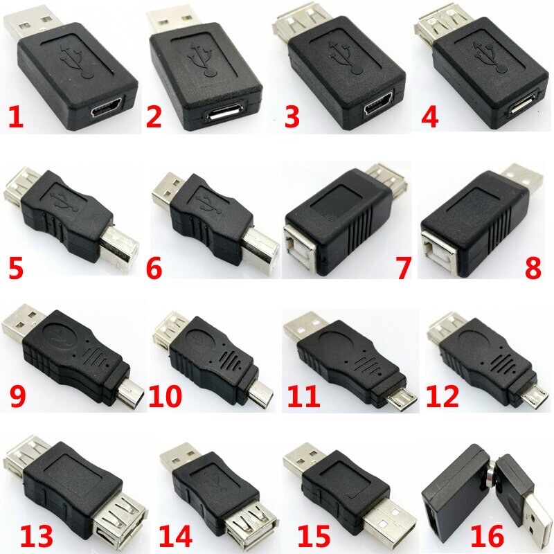 Micro usb male Mini USB or USB 2.0 Male Female Printer usb Plug jack ...