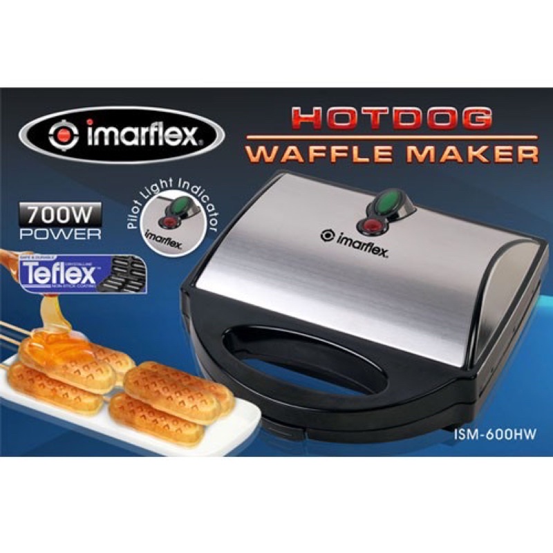Imarflex Hotdog Waffle Maker ISM600HW Shopee Philippines