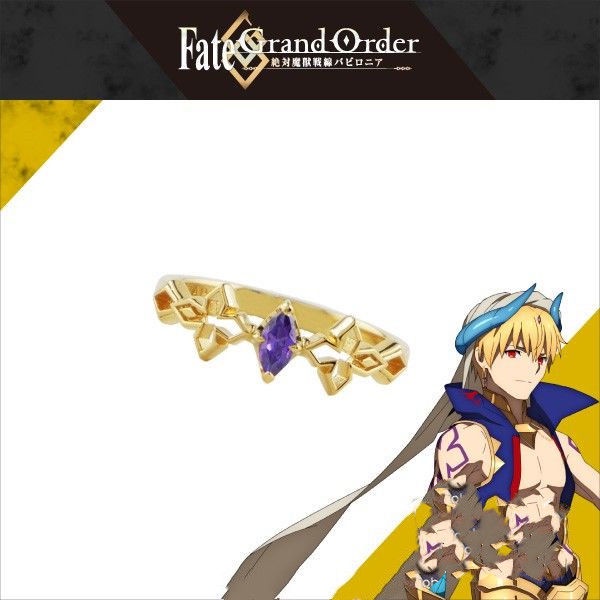 Fate/Grand Order Gilgamesh ring s925 silver ring does not fade jewelry ...